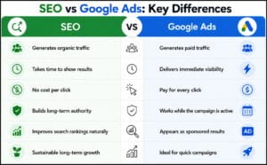 SEO earns visibility