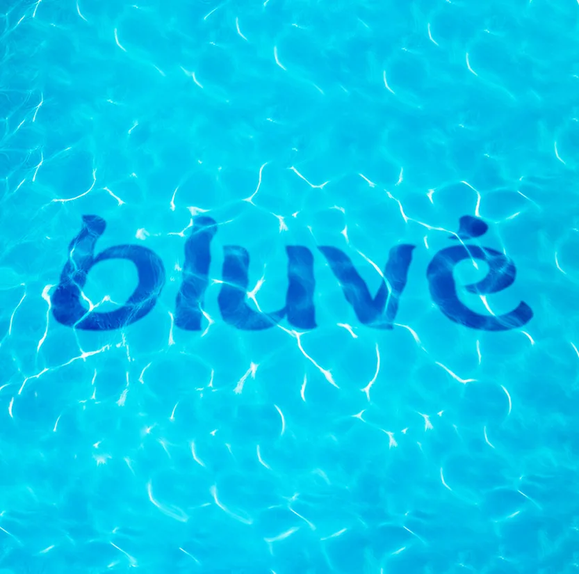 Bluvé Branding Premium Alkaline Water Brand Identity